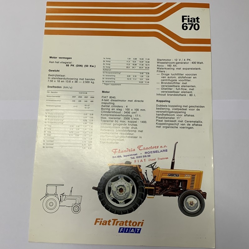 Folder FIAT 670