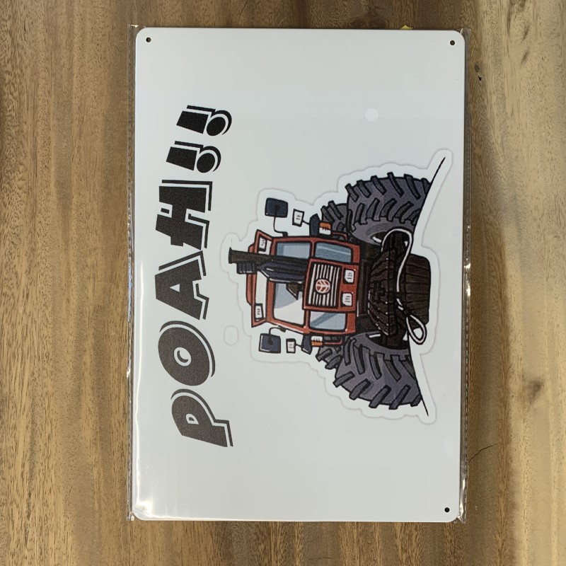 Metalen wandbord POAH