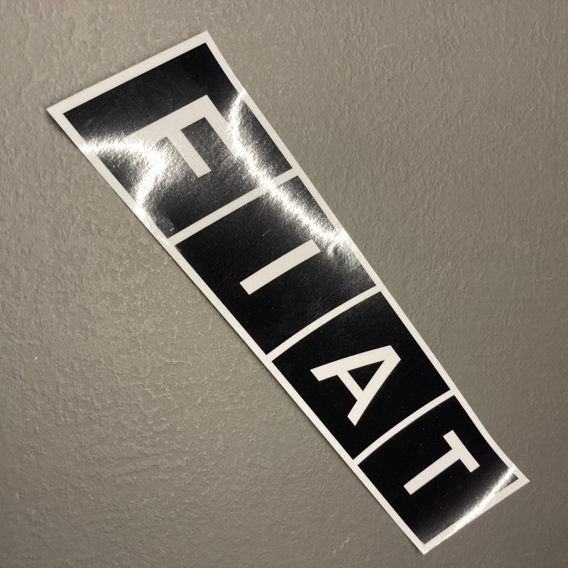 4970730 FIAT 450 sticker