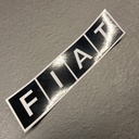 4970729 Kleine FIAT sticker