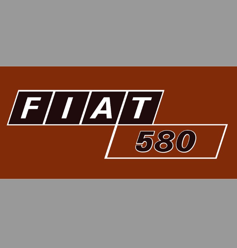 5115292 FIAT 580 sticker