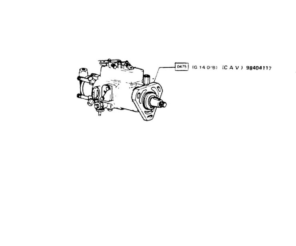 [4800682] 4800682 Injectiepomp