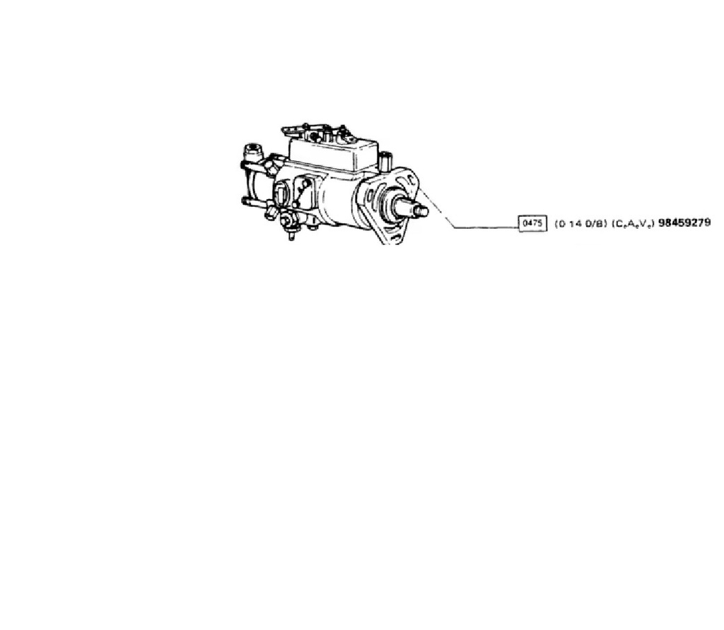 [98459279] 98459279 Injectiepomp