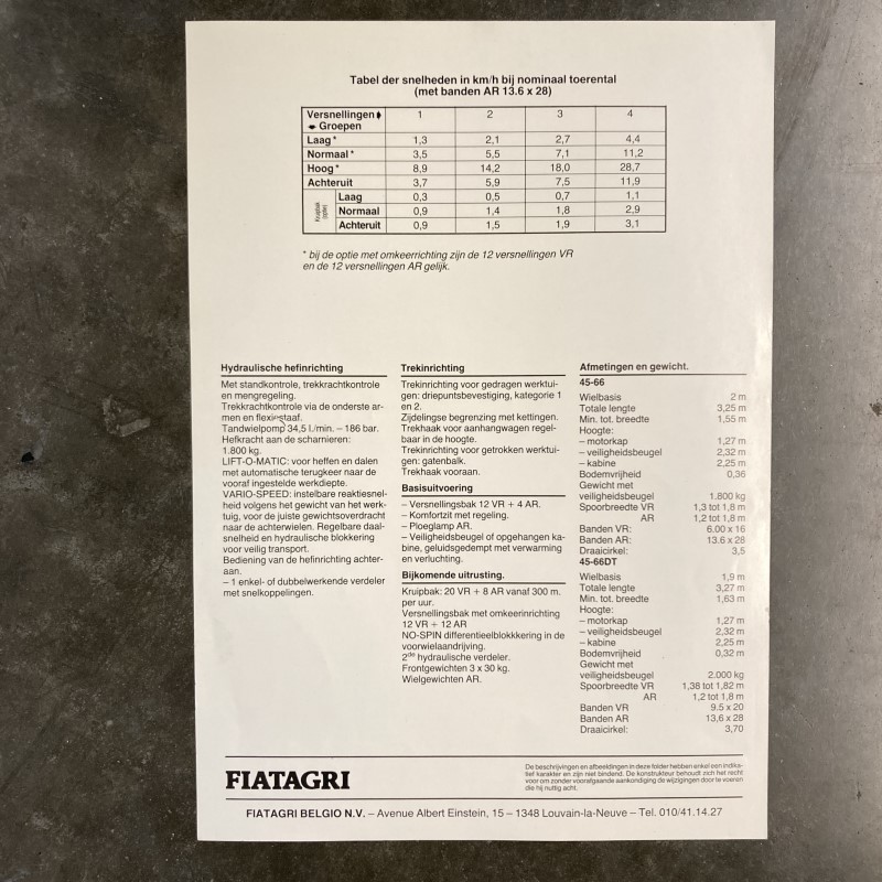 Folder FIAT 45-66/45-66 dt