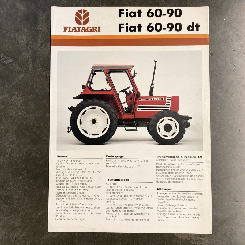 Folder FIAT 60-90/60-90 dt