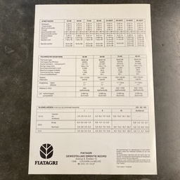 [FIAT SERIE 90 - Nieuw gamma 55/90 - 60/90 - 70/90 - 80/90] Folder FIAT SERIE 90 - Nieuw gamma 55/90 - 60/90 - 70/90 - 80/90
