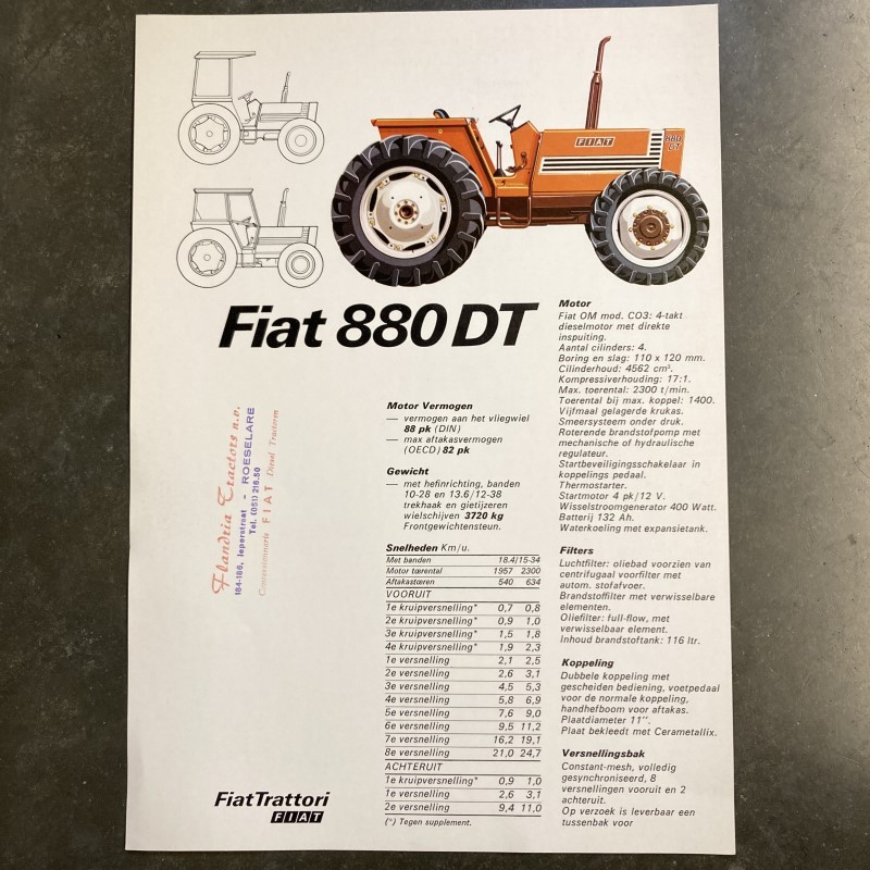 [FIAT 880 DT] Folder FIAT 880 DT