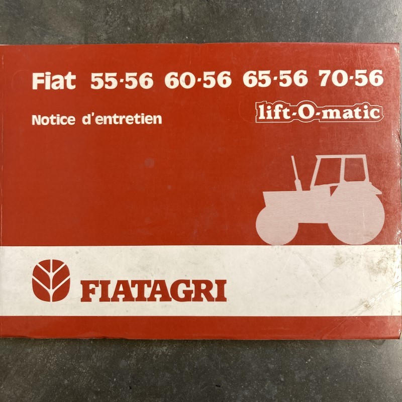 [FIAT 55-56/60-56/65-56/70-56] Onderhoudsboekje FIAT 55-56/60-56/65-56/70-56