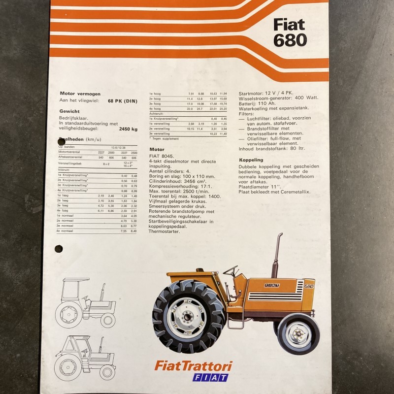 [FIAT 680] Folder FIAT 680