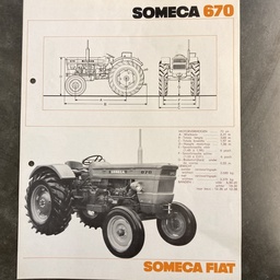 [FIAT SOMECA 670] Folder FIAT SOMECA 670
