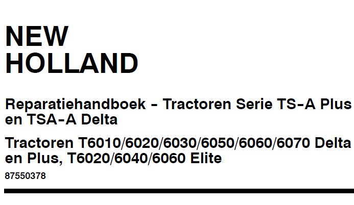 T6000-Serie Werkplaatsboek - PDF