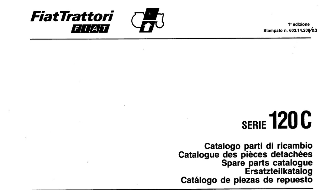 FIAT 120C Onderdelenboek - PDF