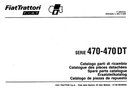 FIAT 470-470DT Onderdelenboek - PDF
