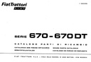 FIAT 670-670DT Onderdelenboek - PDF