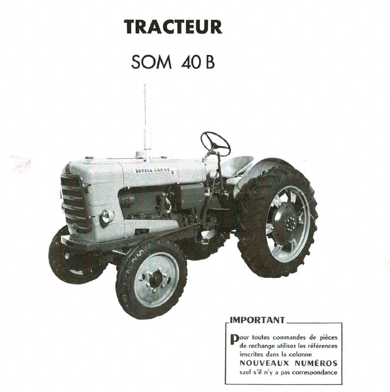 FIAT Someca 40B Onderdelenboek - PDF