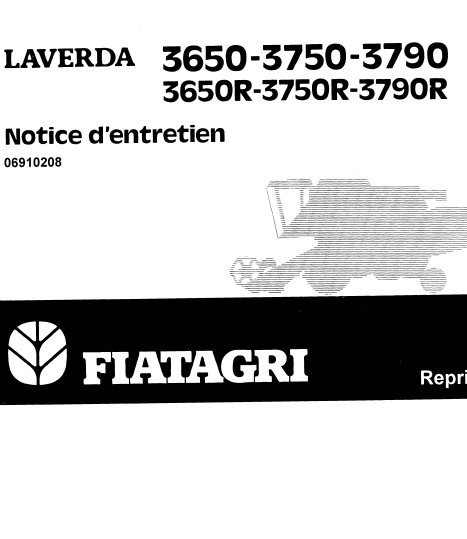 Handleiding Laverda 3650,3750+3790
