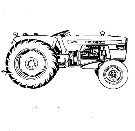 FIAT 415DT Onderdelenboek - PDF