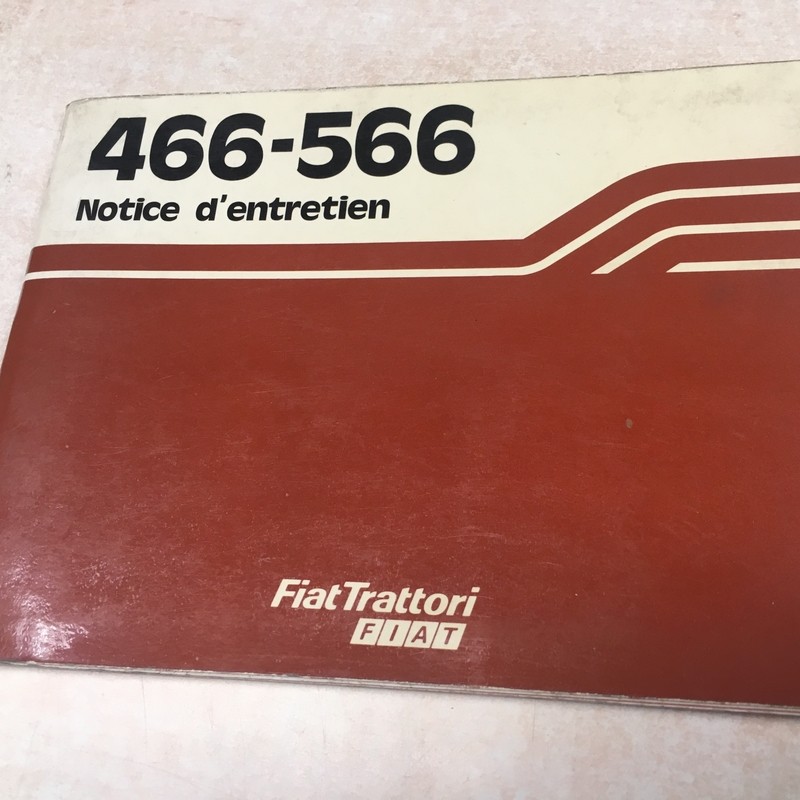 [603.04.948] Handleiding FIAT 466-566